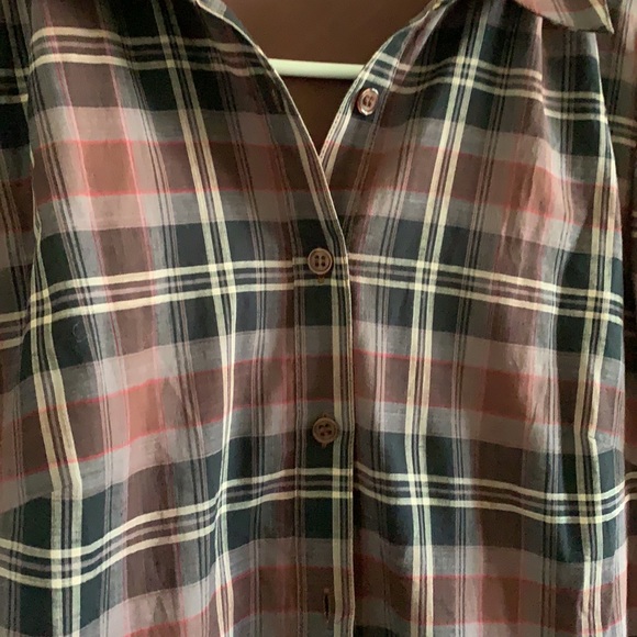 Plaid Cremieux A-Line Midi Dress - Picture 7 of 7